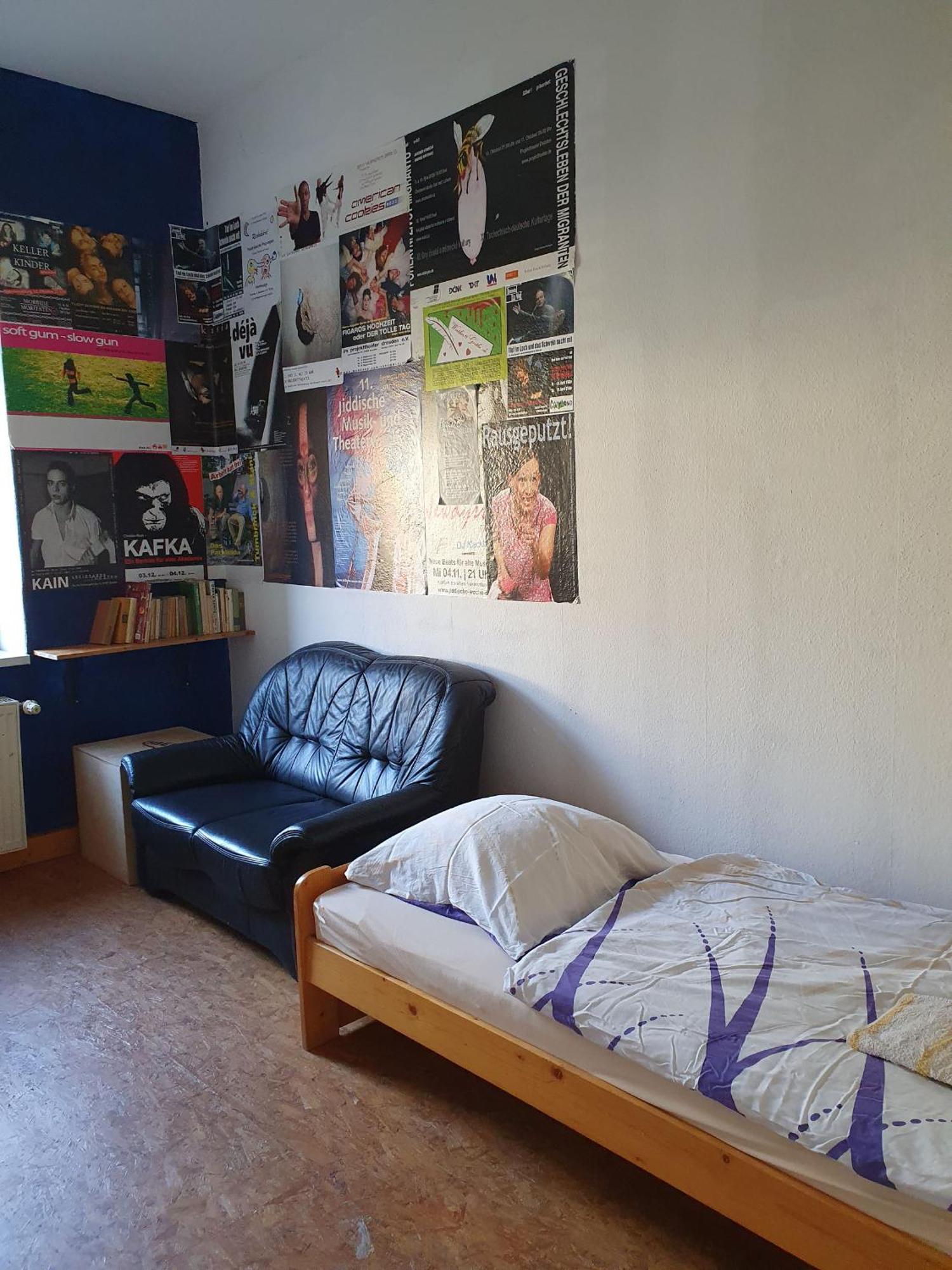 Kulturschutzgebiet Hostel Dresden Buitenkant foto